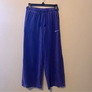 Nike Purple Corduroy Flare Pants